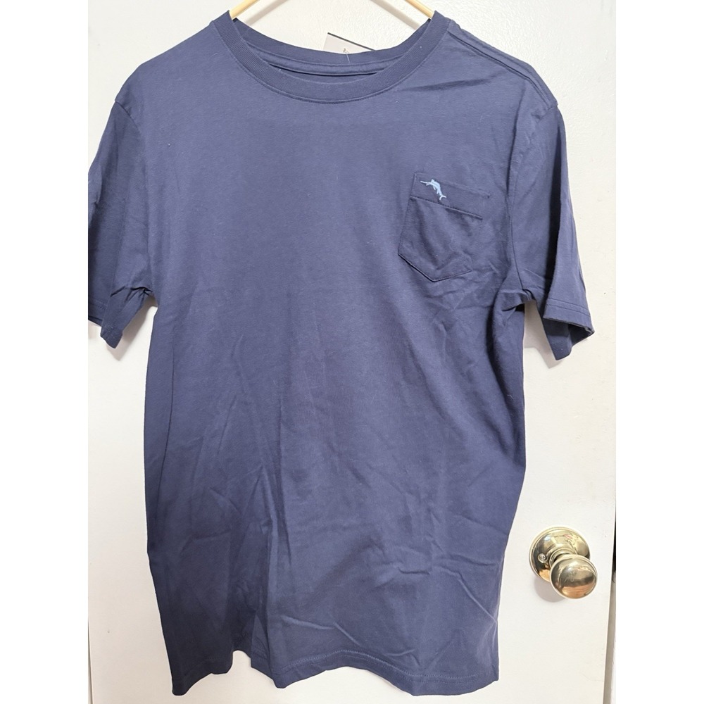 Men's Tommy Bahama Navy‎ Short Sleeve Shirt S/M